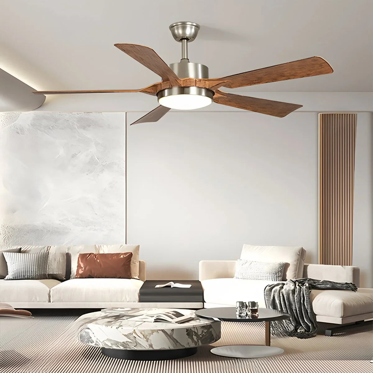 Feyran Dimmable Ceiling Fan with Light & Remote Control
