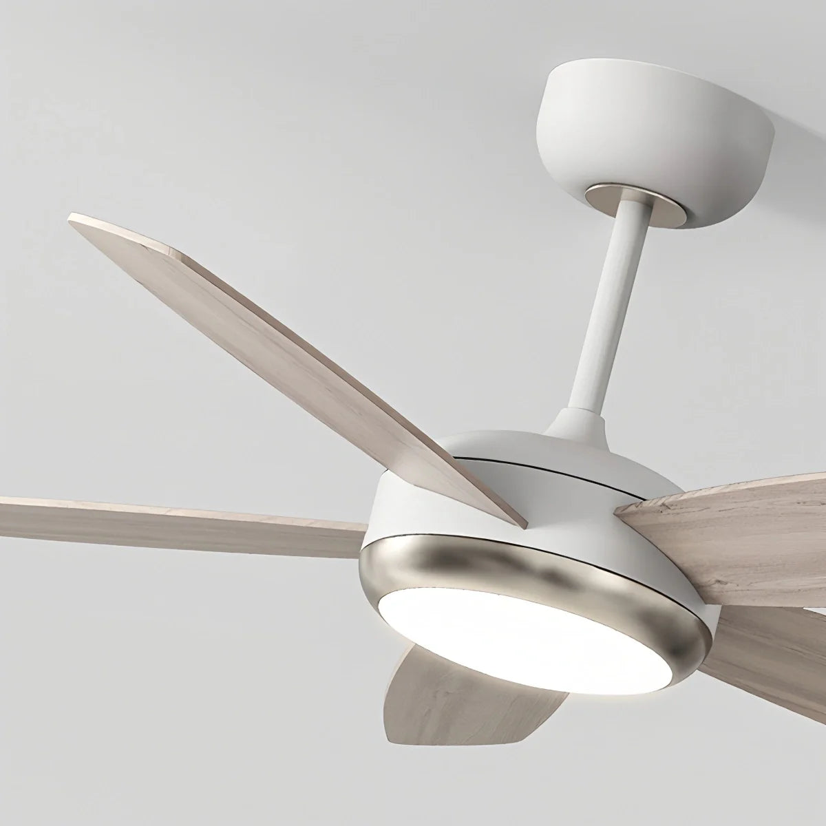 Feyran Retro American Style 5-blade Ceiling Fan Light