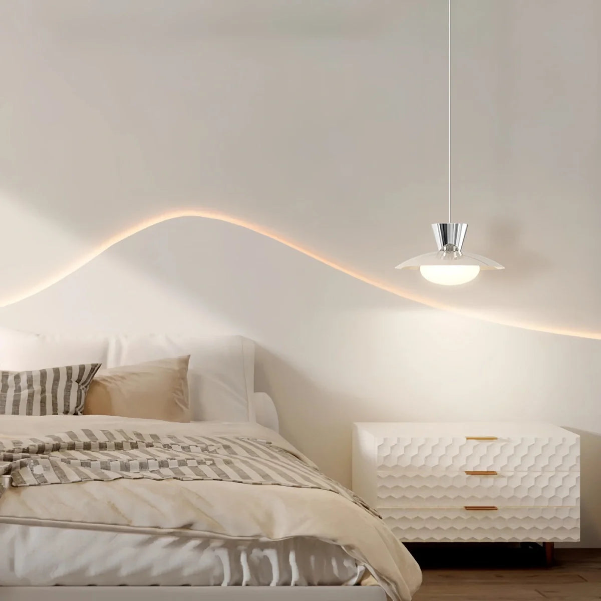 Feyran Creative Farmhouse LED Pendant Light for Kitchen