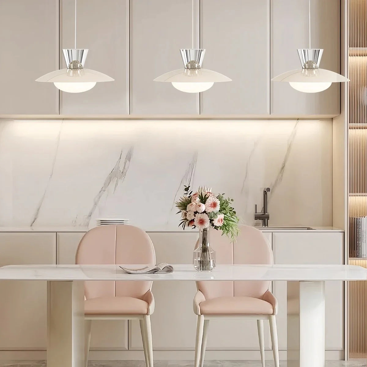 Feyran Creative Farmhouse LED Pendant Light for Kitchen