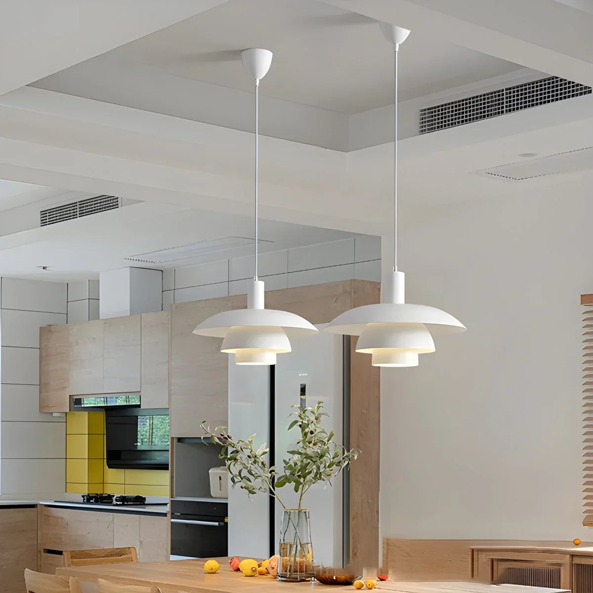 Feyran Nordic UFO Restaurant Pendant Light for Kitchen Island