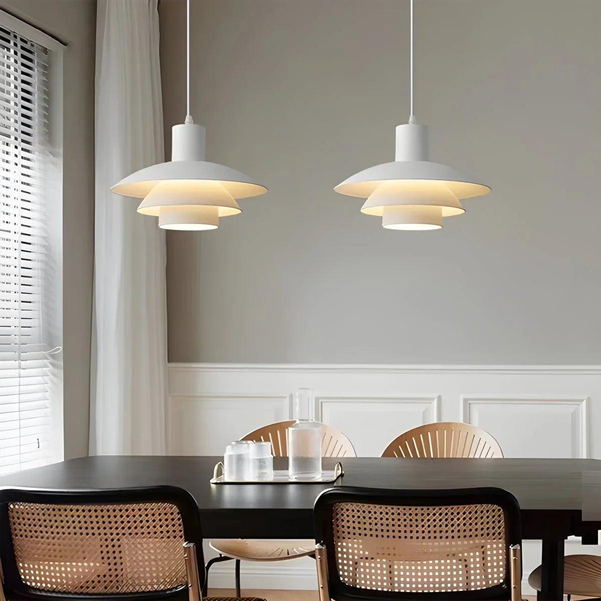 Feyran Nordic UFO Restaurant Pendant Light for Kitchen Island
