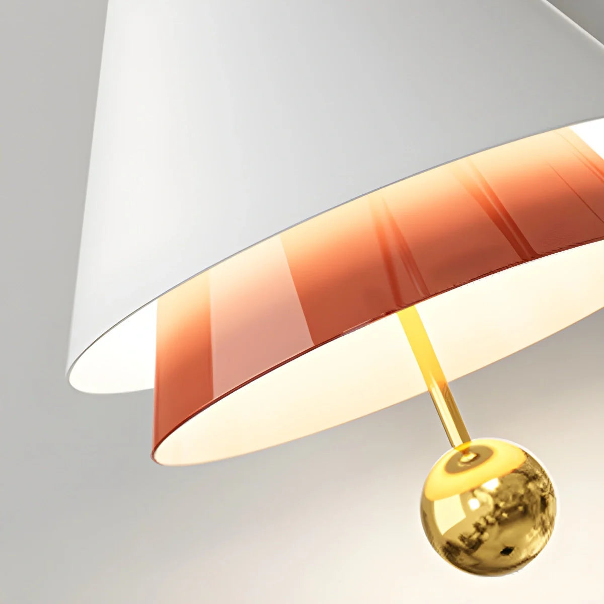 Feyran Modern Minimalist White LED Pendant & Wall Light