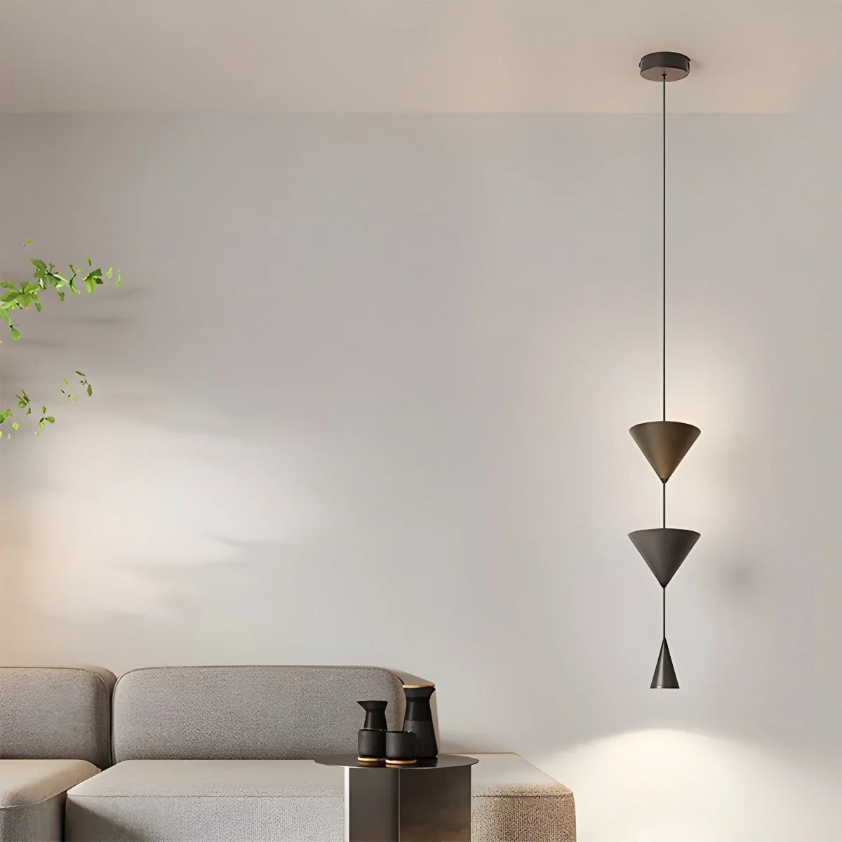 Feyran Modern Geometric Cone LED Pendant Light