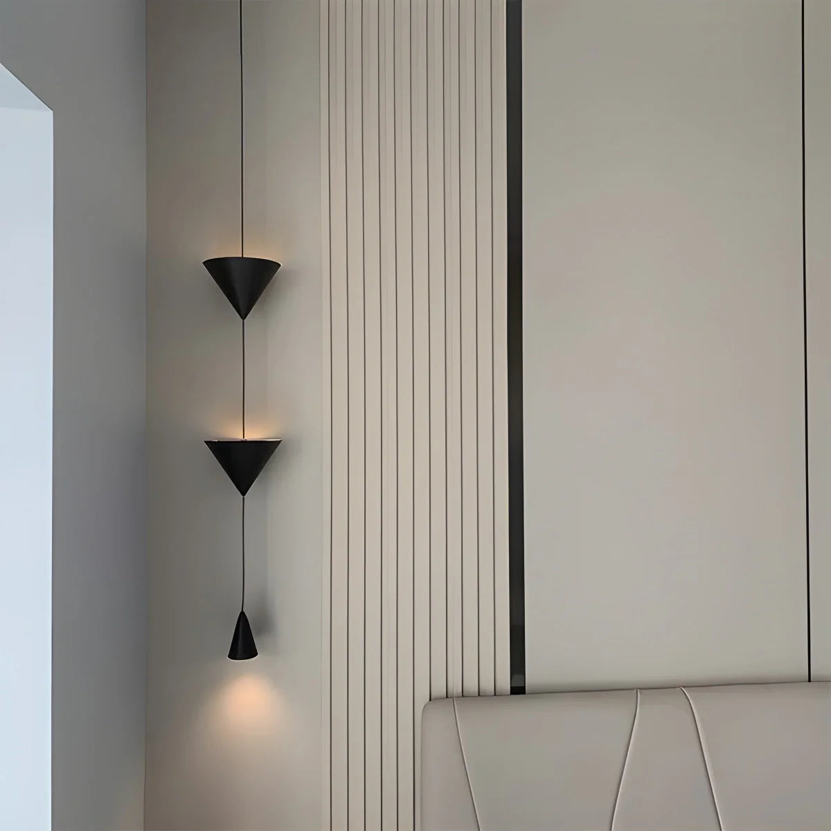 Feyran Modern Geometric Cone LED Pendant Light