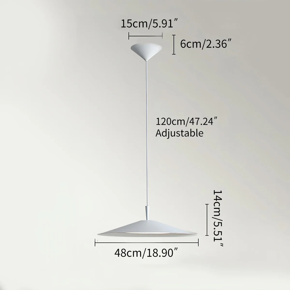 Feyran Minimalist Flying Saucer Pendant Light for Dining Room