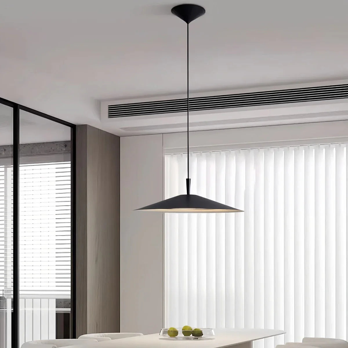 Feyran Minimalist Flying Saucer Pendant Light for Dining Room