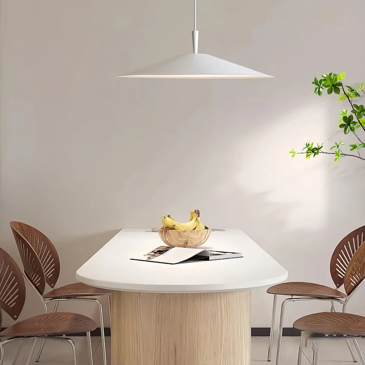 Feyran Minimalist Flying Saucer Pendant Light for Dining Room