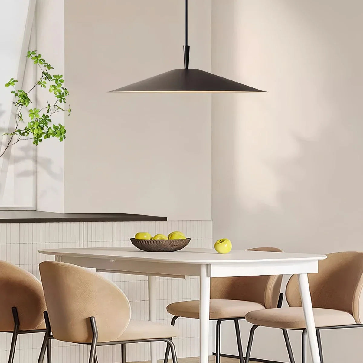 Feyran Minimalist Flying Saucer Pendant Light for Dining Room