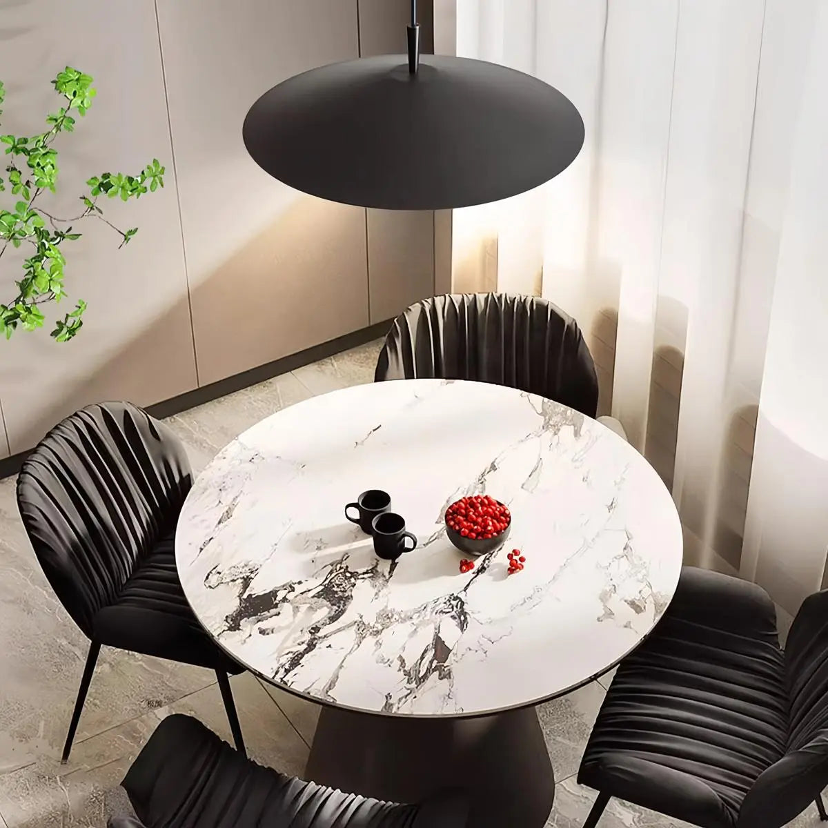Feyran Minimalist Flying Saucer Pendant Light for Dining Room