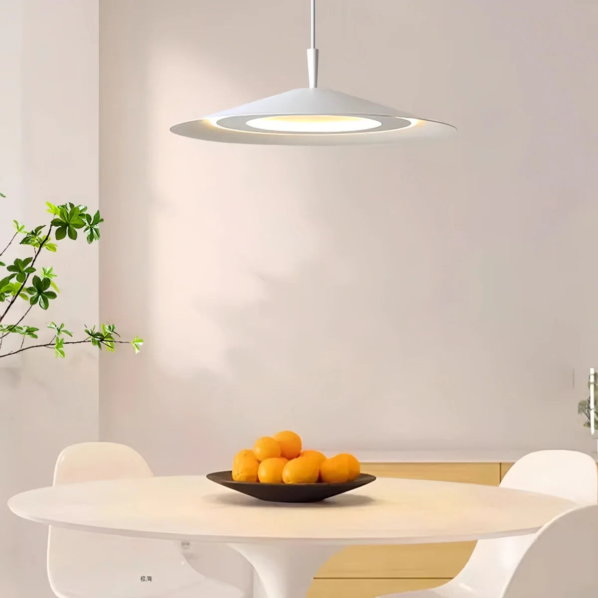 Feyran Minimalist Flying Saucer Pendant Light for Dining Room
