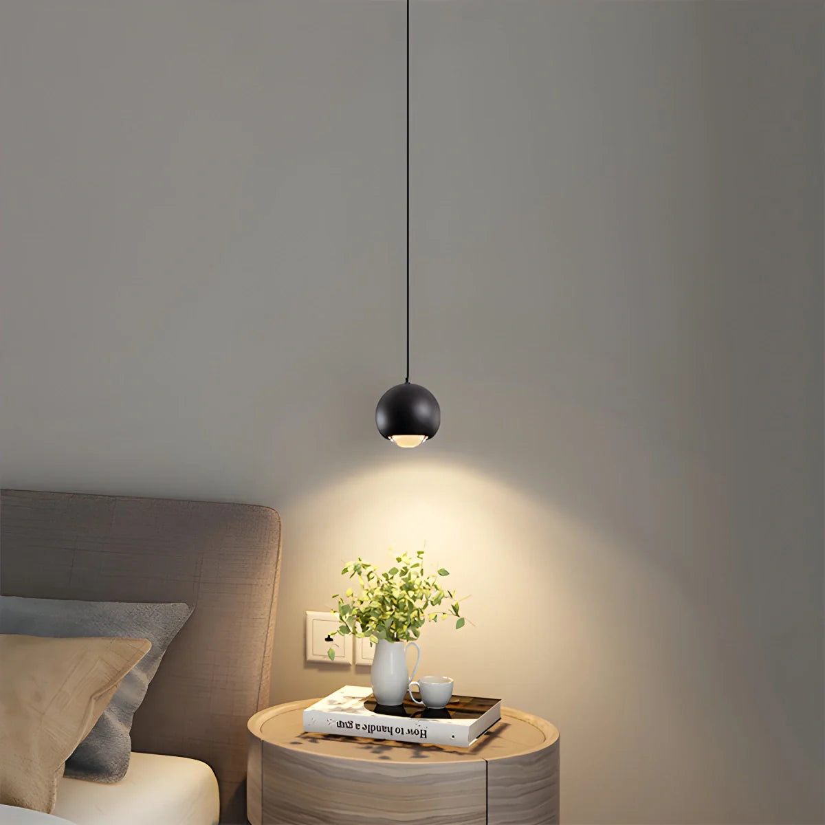 Feyran Modern Minimalist Ball Shape LED Pendant Light