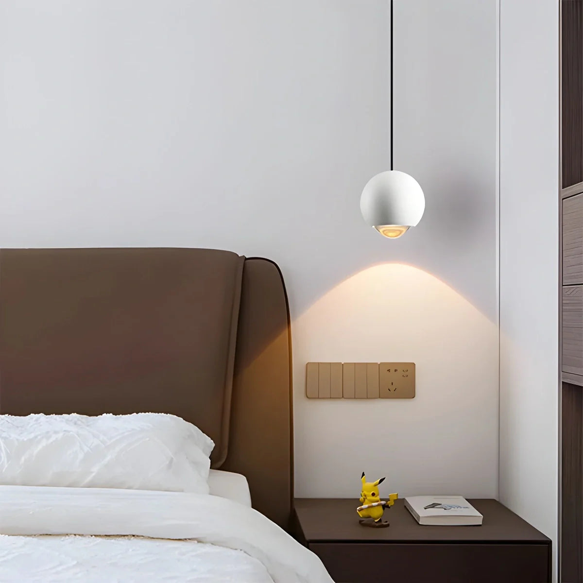 Feyran Modern Minimalist Ball Shape LED Pendant Light