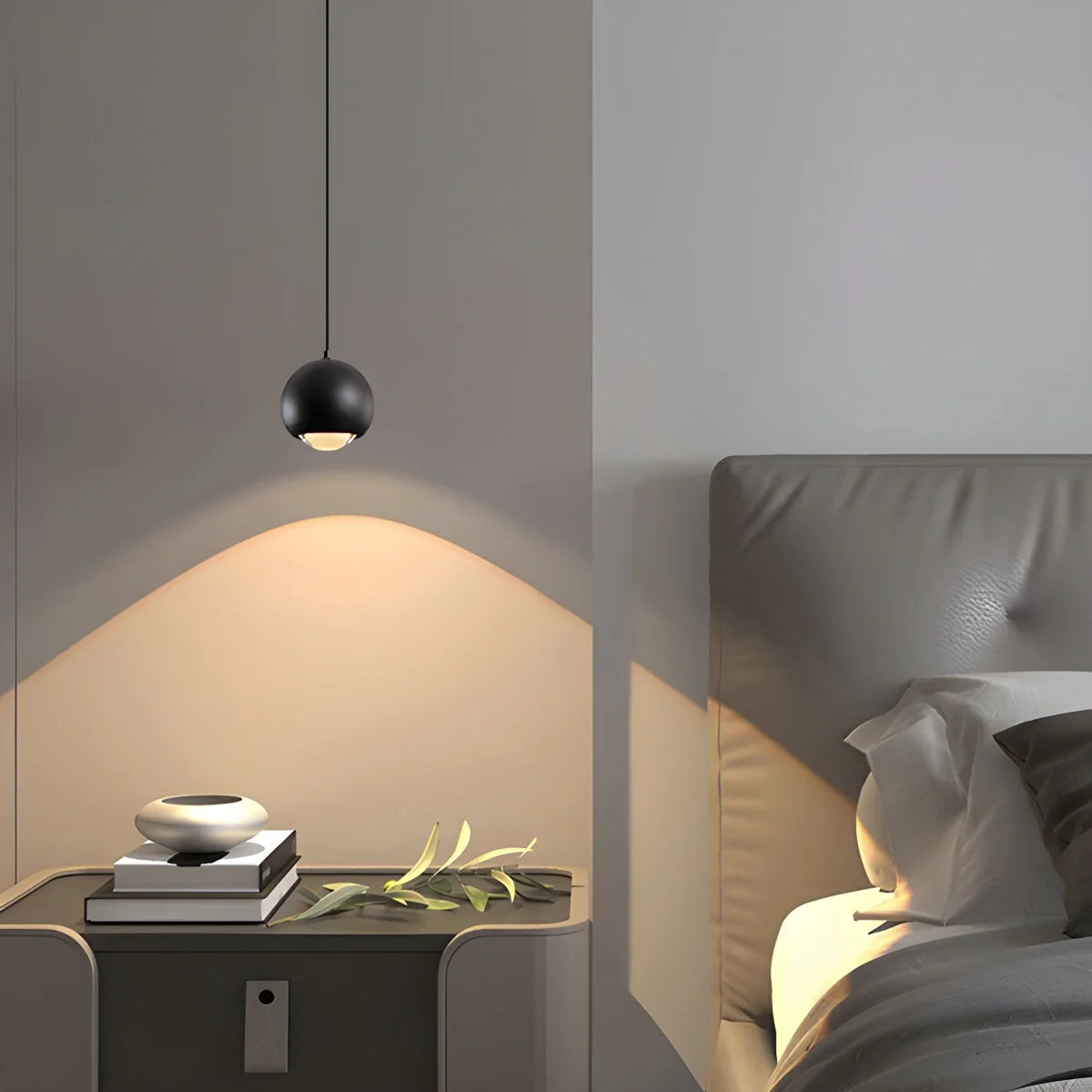 Feyran Modern Minimalist Ball Shape LED Pendant Light