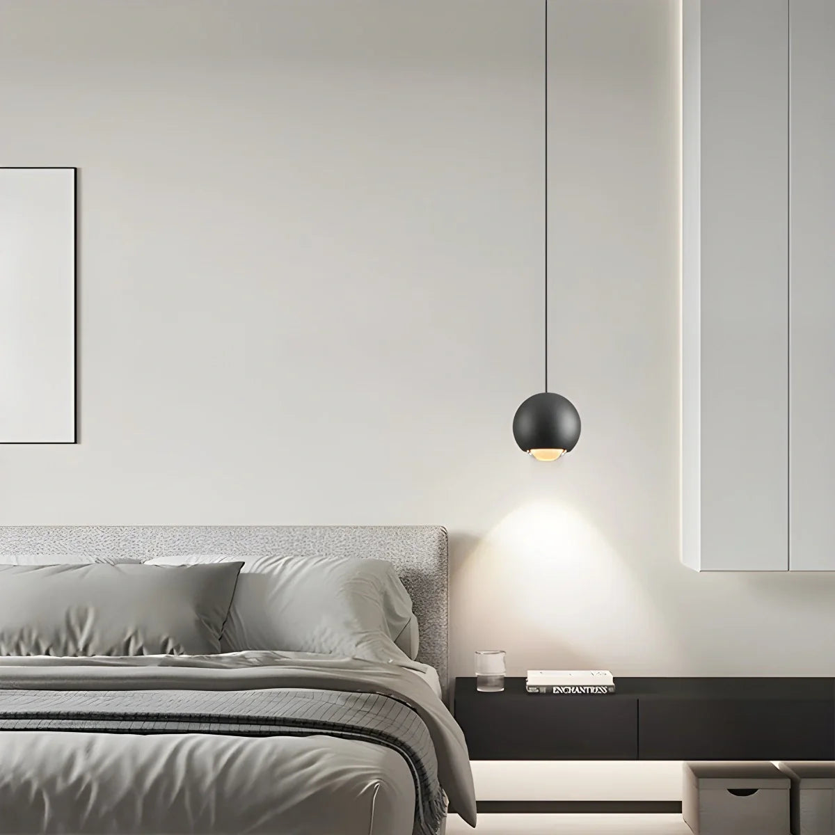 Feyran Modern Minimalist Ball Shape LED Pendant Light