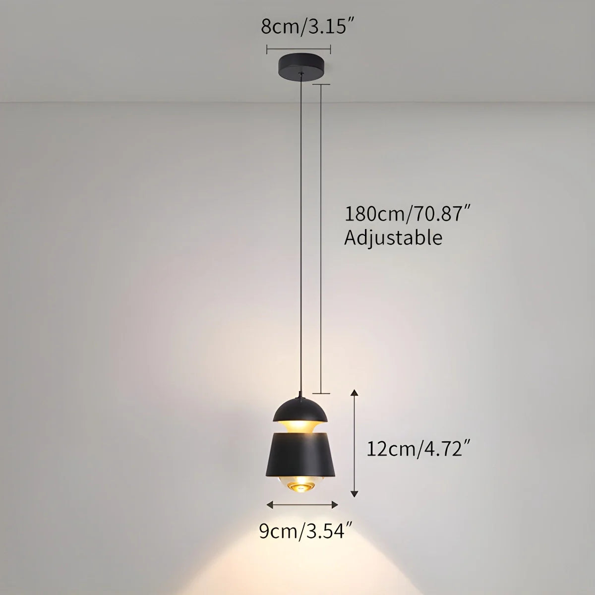 Feyran Modern Kitchen Island Pendant Light Bedside Lamp