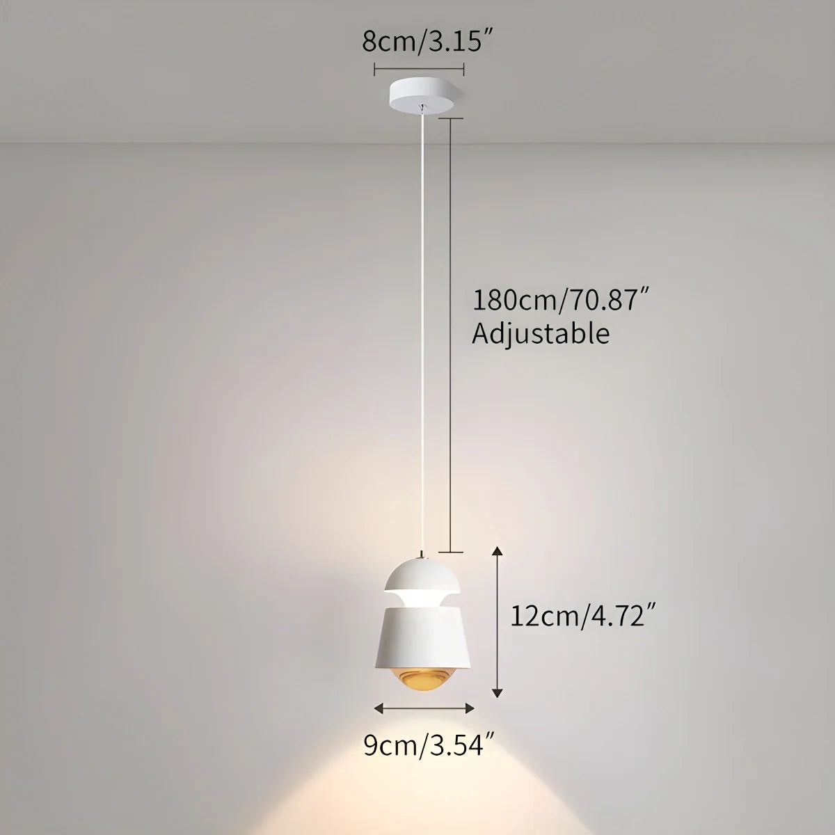 Feyran Modern Kitchen Island Pendant Light Bedside Lamp
