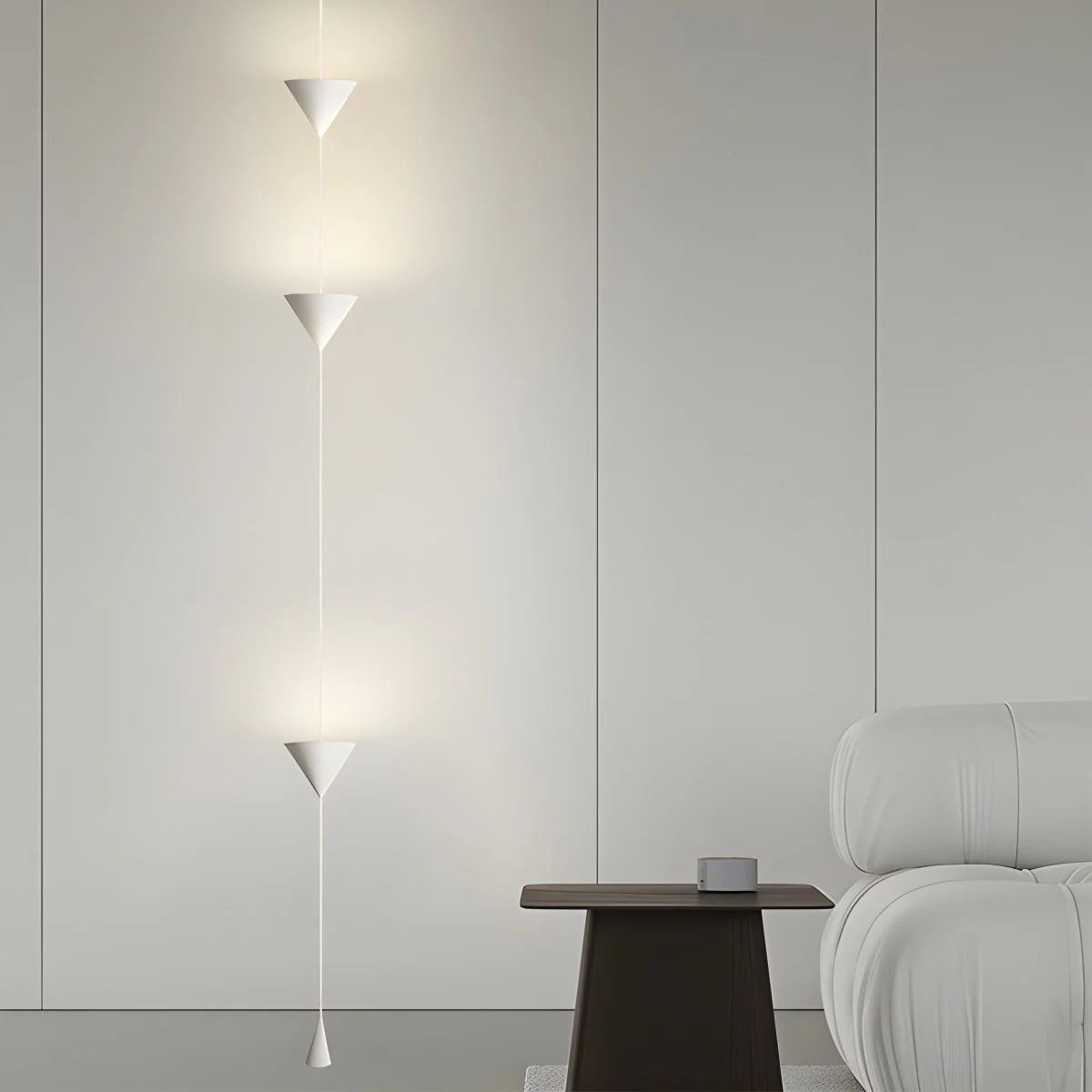 Feyran Cone Desigh Hanging Cable Floor Lamp