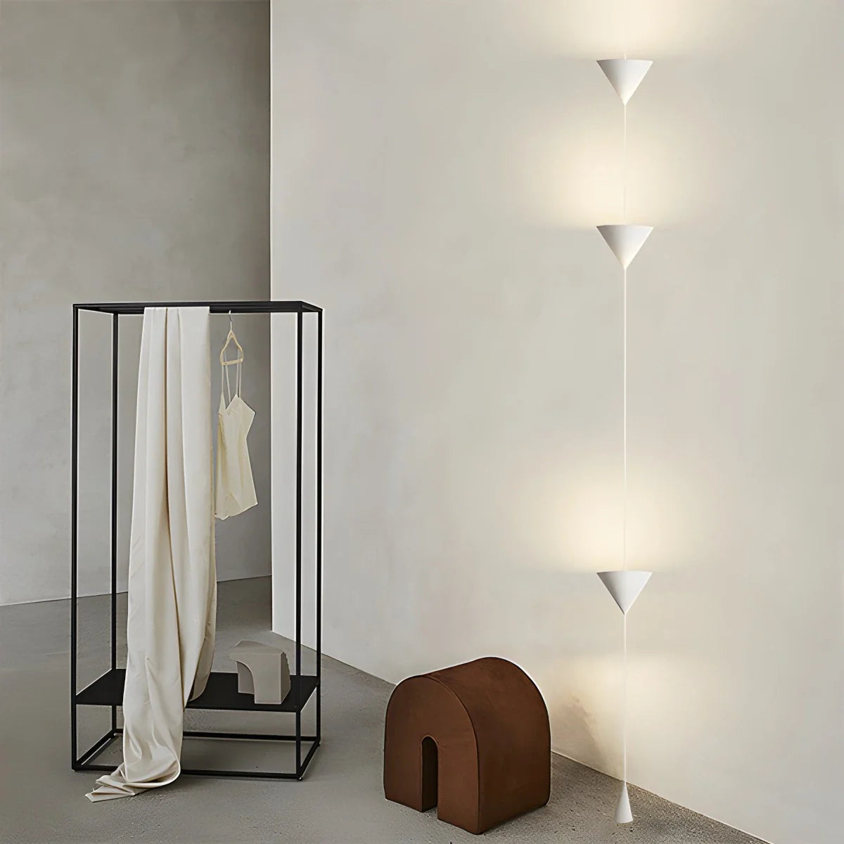 Feyran Cone Desigh Hanging Cable Floor Lamp