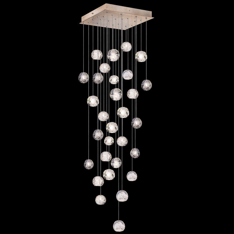 Vitrina Crystal Drop Orbs 30 Ball Large Chandelier - Feyran