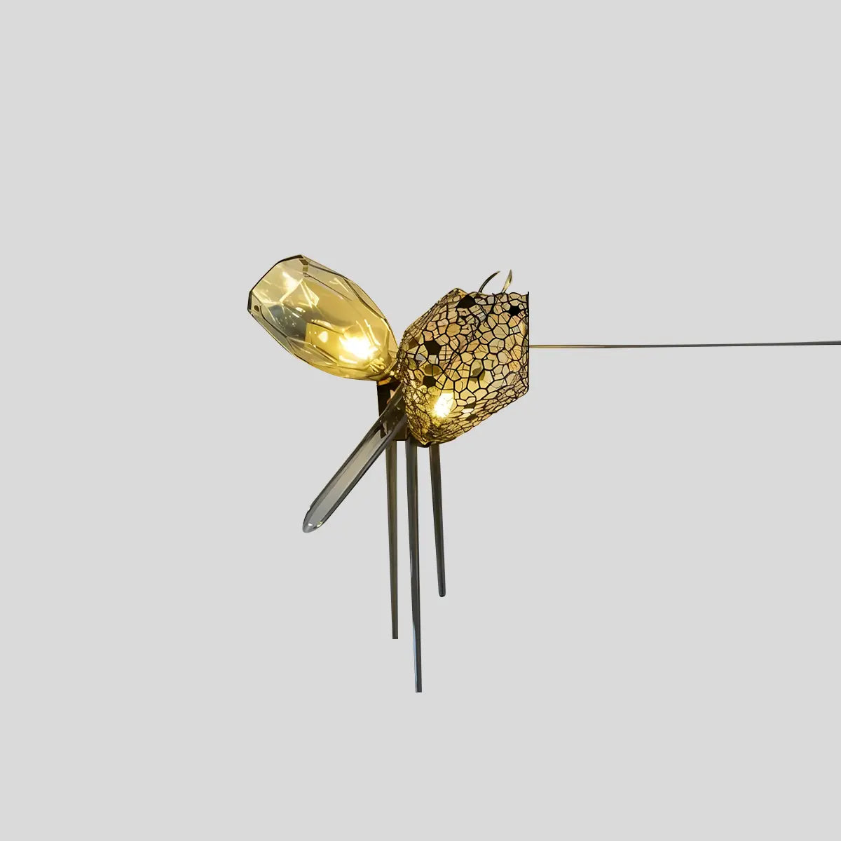 Feyran Kallisto Sculptural Glass Chandelier for Dining Room
