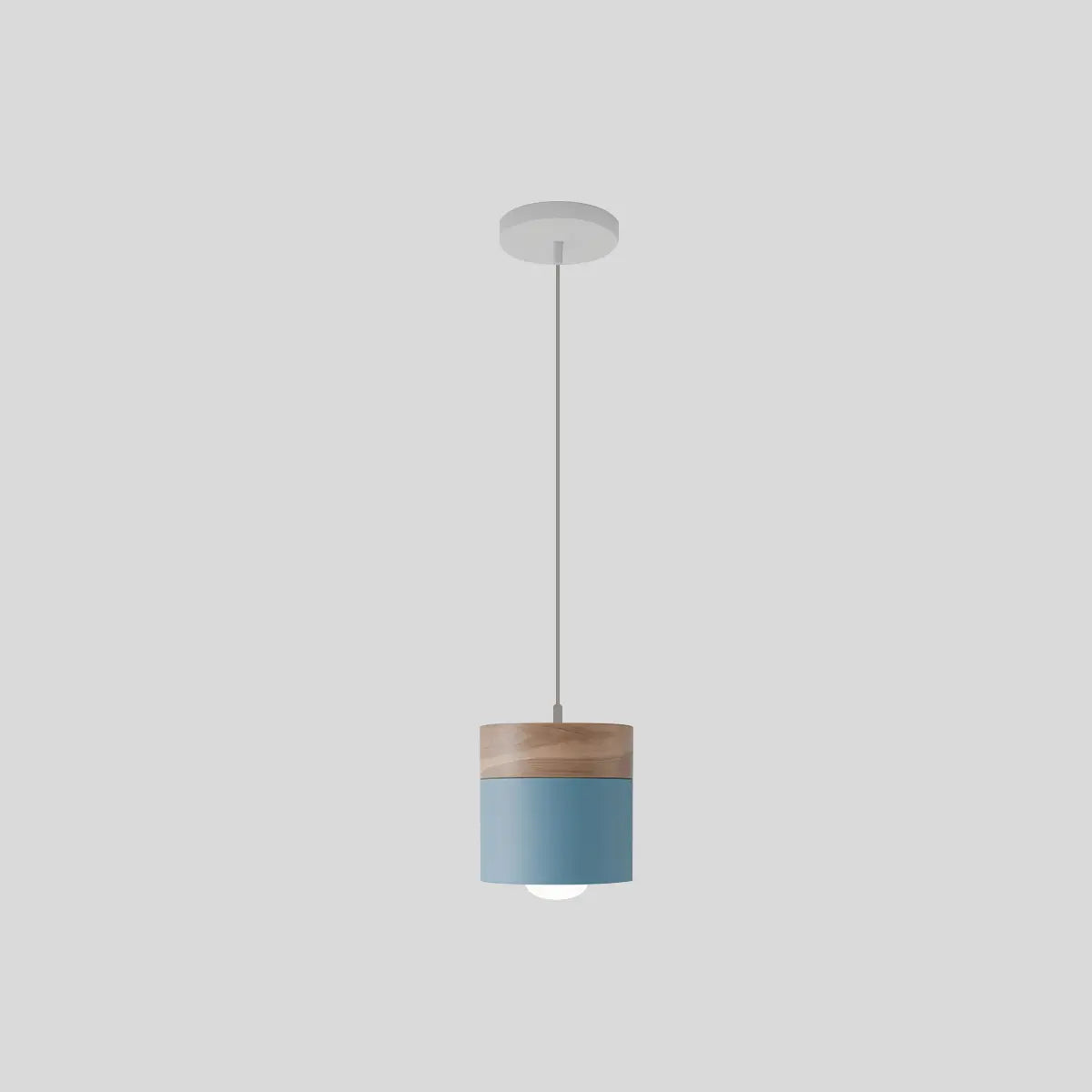 Feyran Laetus Modern Wood Accent Pendant Light