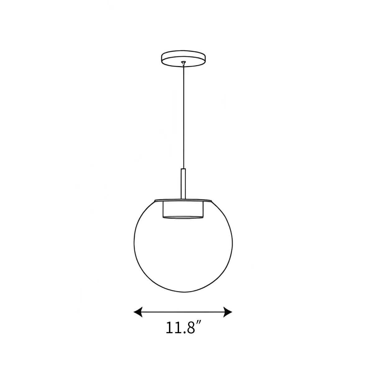 Feyran Orbis Pendant Lamp for Dining Room