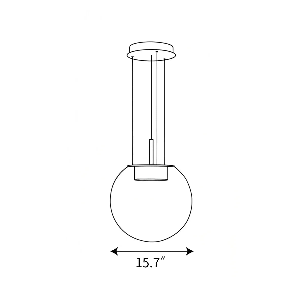 Feyran Orbis Pendant Lamp for Dining Room