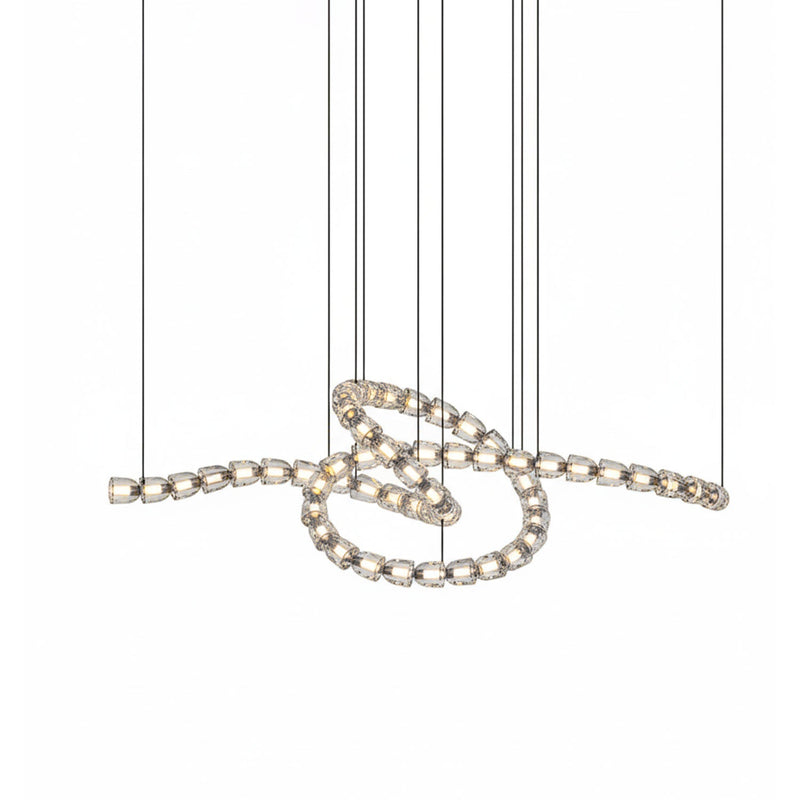 Gabriel Gold Crystal Chandelier