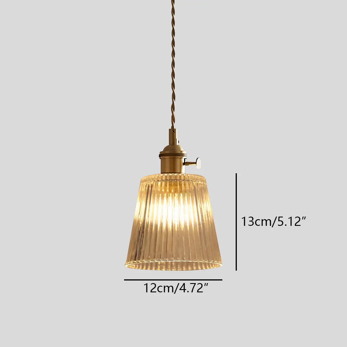 Feyran Isabel Glass Pendant Light for Kitchen Island