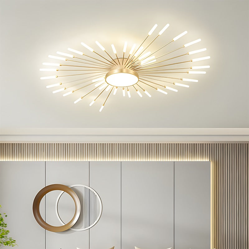 Feyran Fireworks Swirl Ceiling Light for Living Room