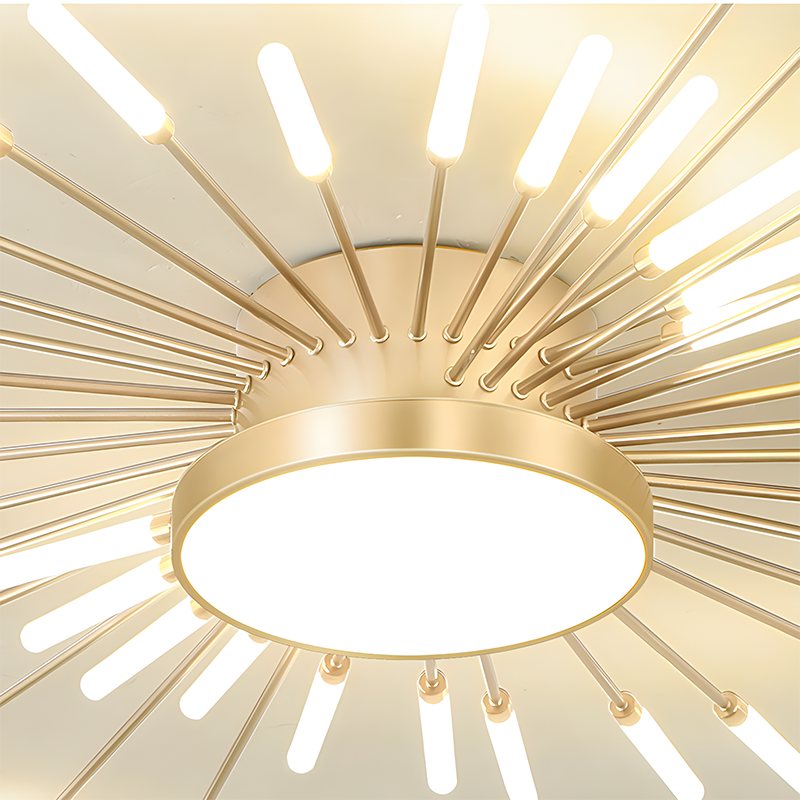 Feyran Fireworks Swirl Ceiling Light for Living Room