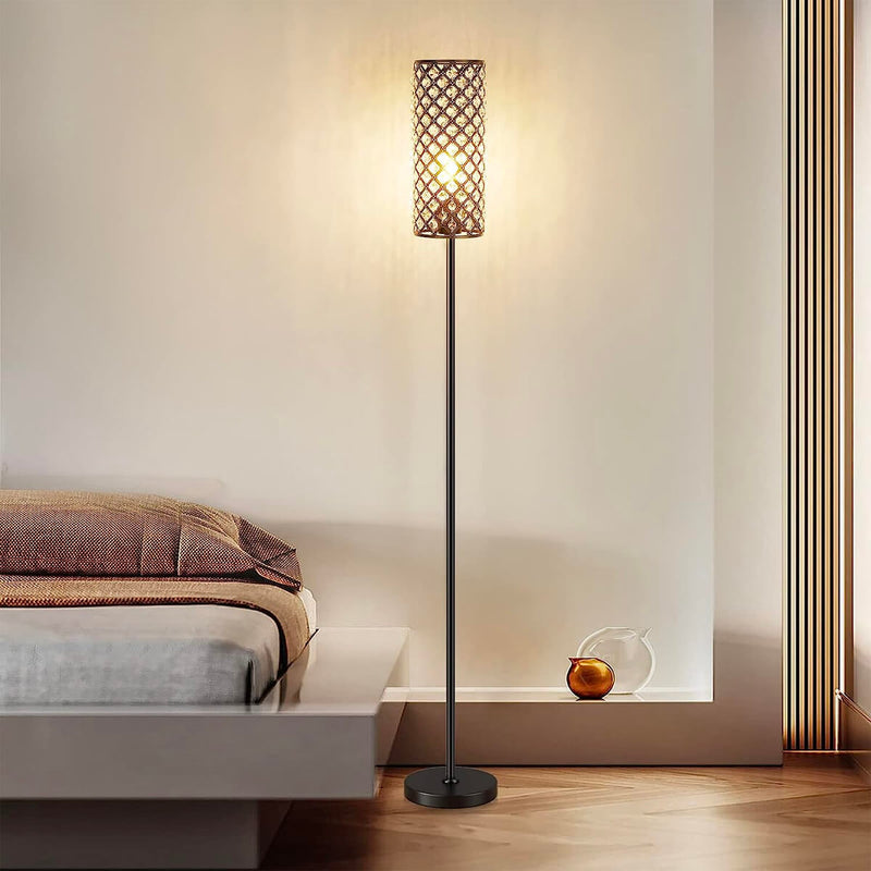 Floor-lamp-iron-modern-crystal-sofa-bedside-lamps-bedside | Feyran