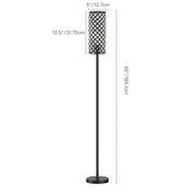Floor-lamp-iron-modern-crystal-sofa-bedside-lamps-dimension | Feyran
