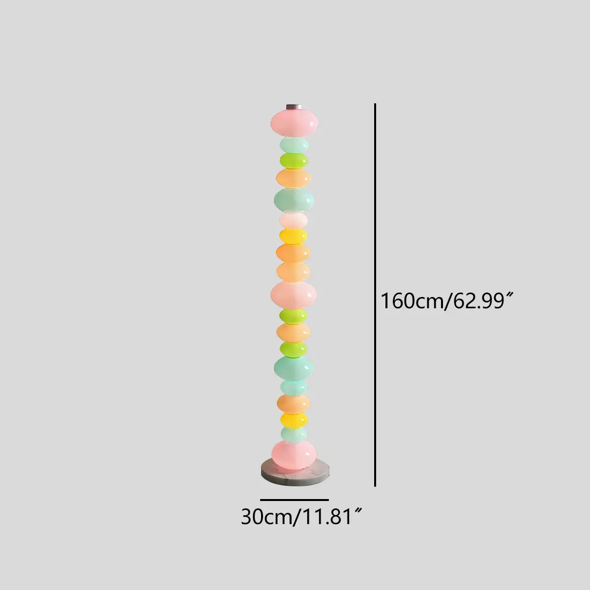 Feyran Candy Skewers Column Floor Lamp