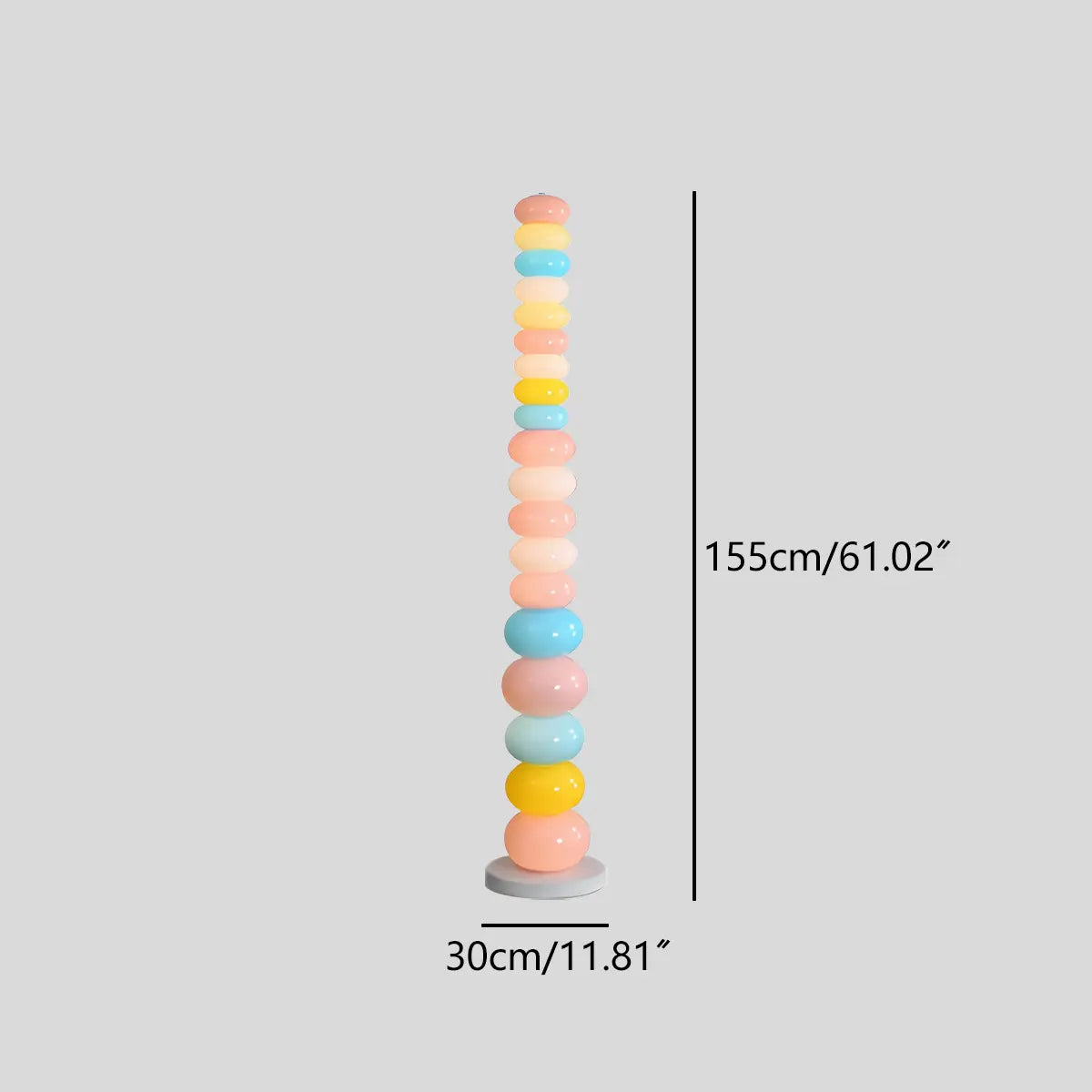 Feyran Candy Skewers Column Floor Lamp