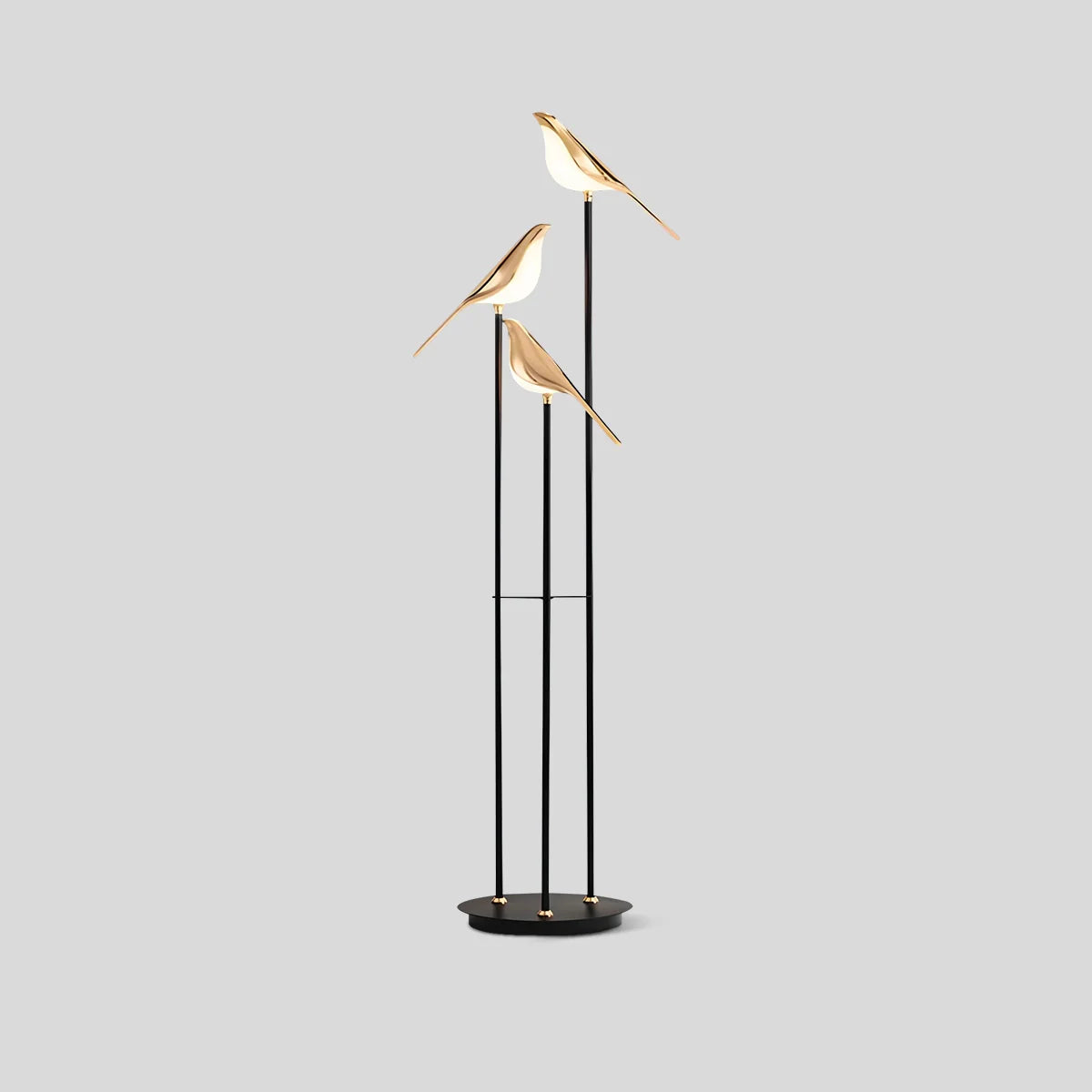 Feyran Modern Gold Birds LED Chandelier