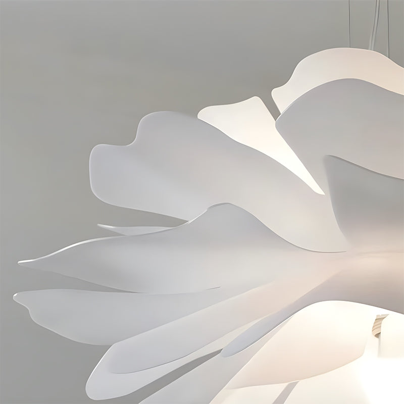 Feyran White Flower Pendant Light for Living Room