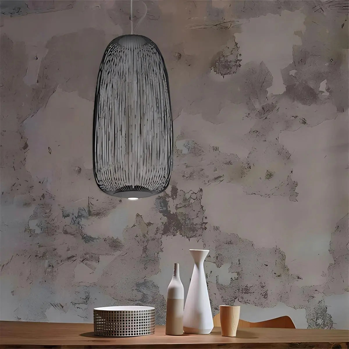 Feyran Foscarini Spokes Bird Cage Pendant Light