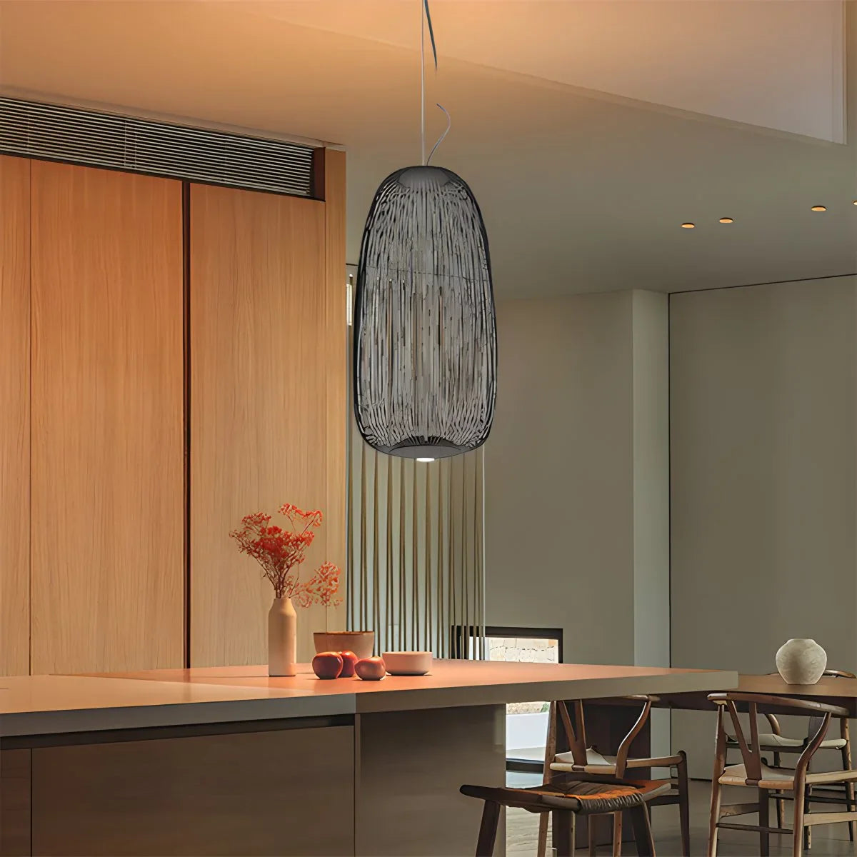 Feyran Foscarini Spokes Bird Cage Pendant Light