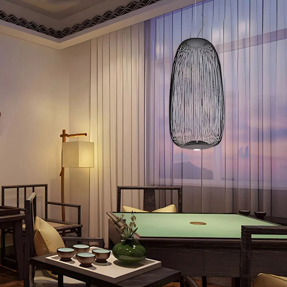 Feyran Foscarini Spokes Bird Cage Pendant Light