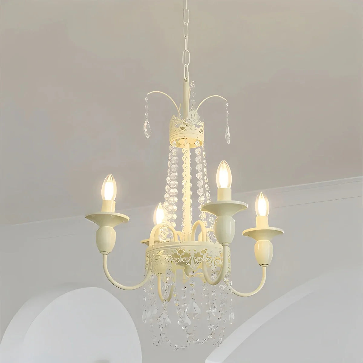Feyran French Candle Crystal Chandelier