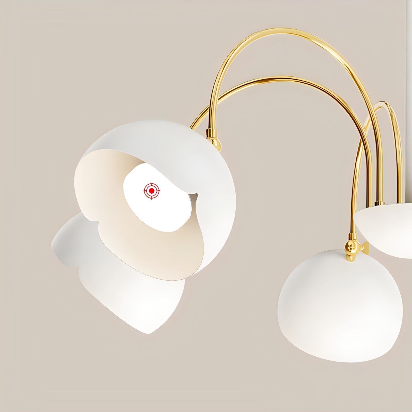 Feyran French Flower Shaped Chandelier