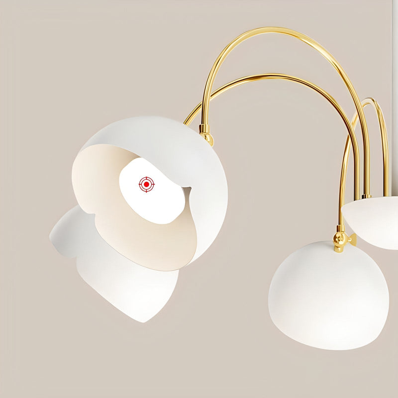Feyran French Flower Shaped Chandelier