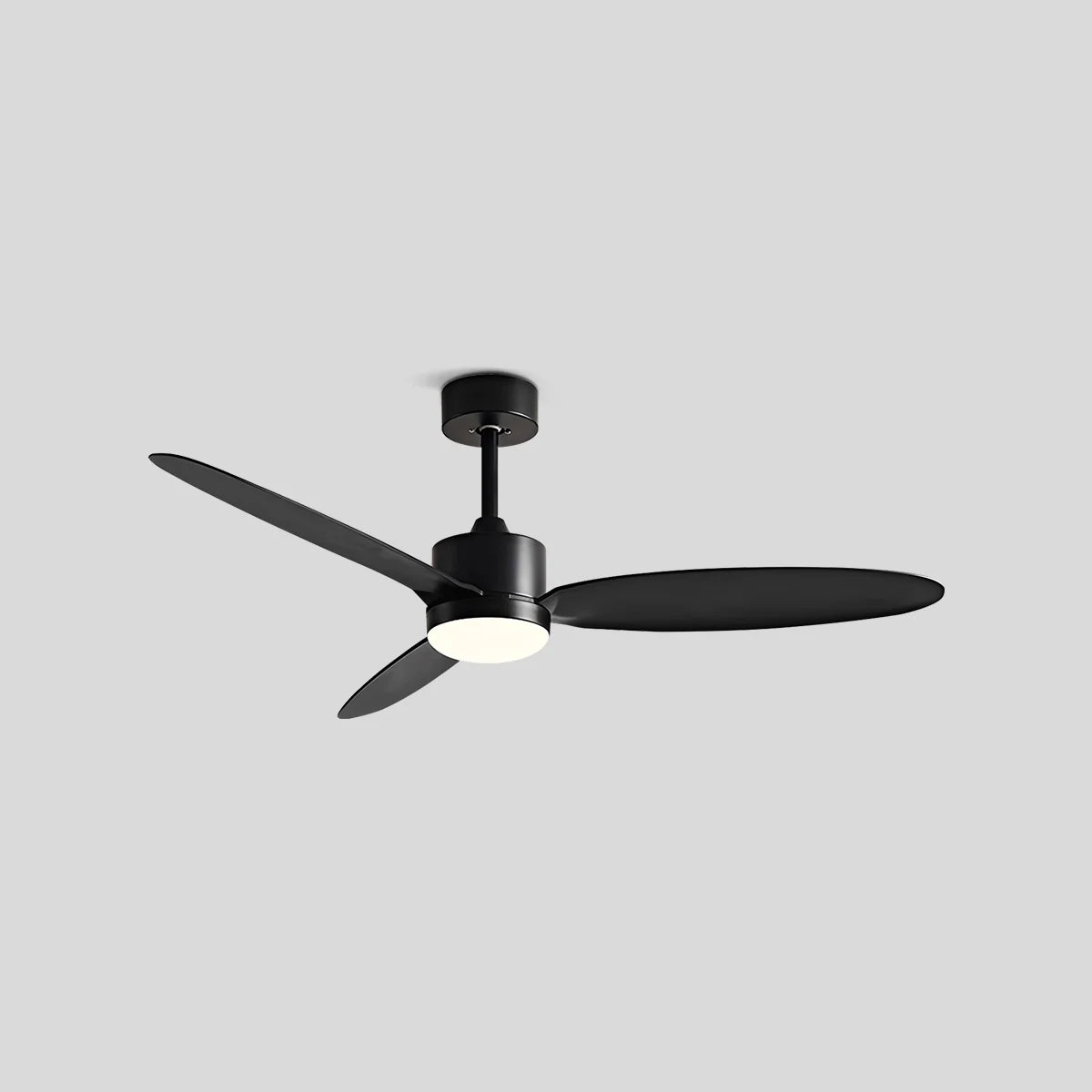 Feyran 3-Blade Ceiling Fan With Light for Bedroom