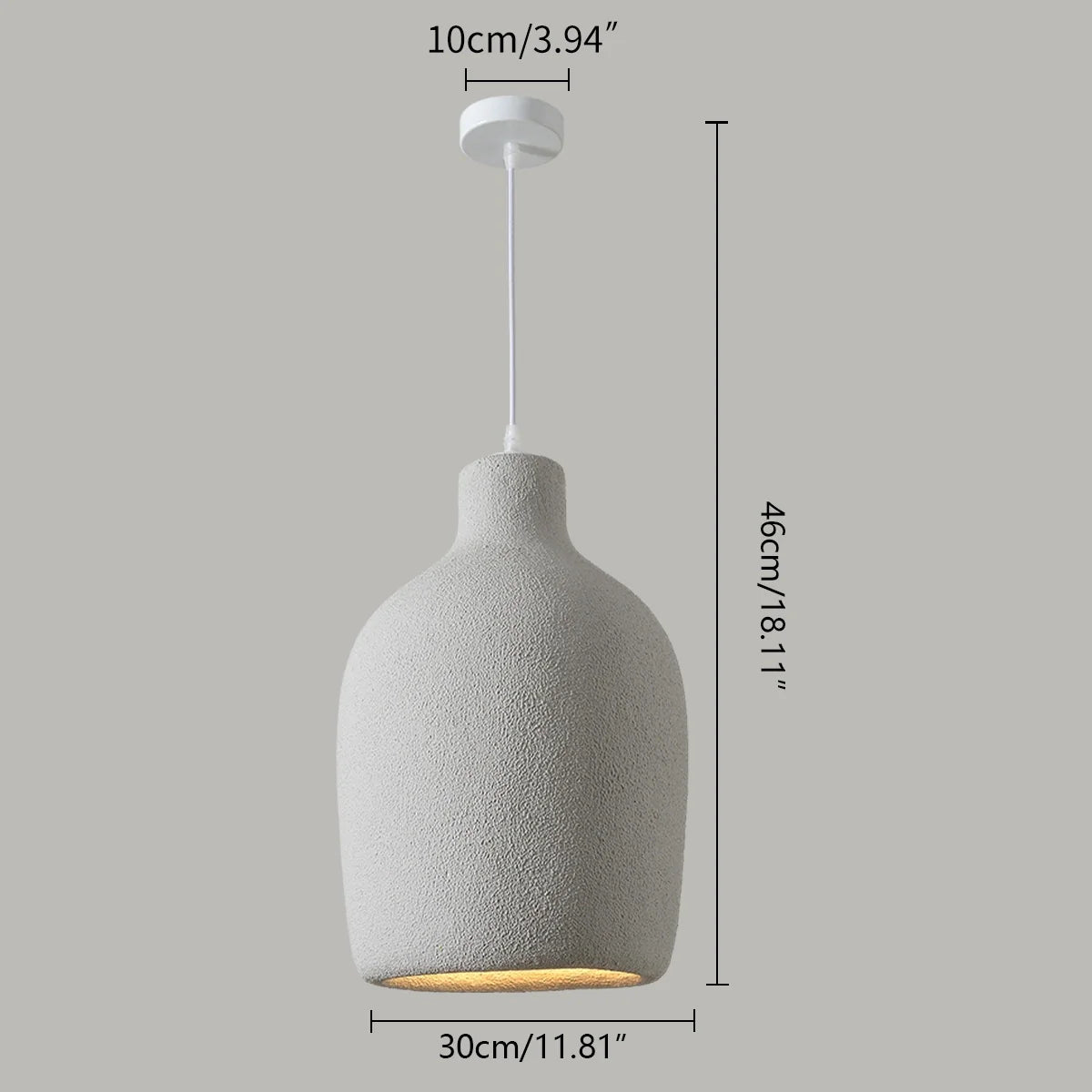 Feyran Wabi Sabi Style Dining Room Pendant Light