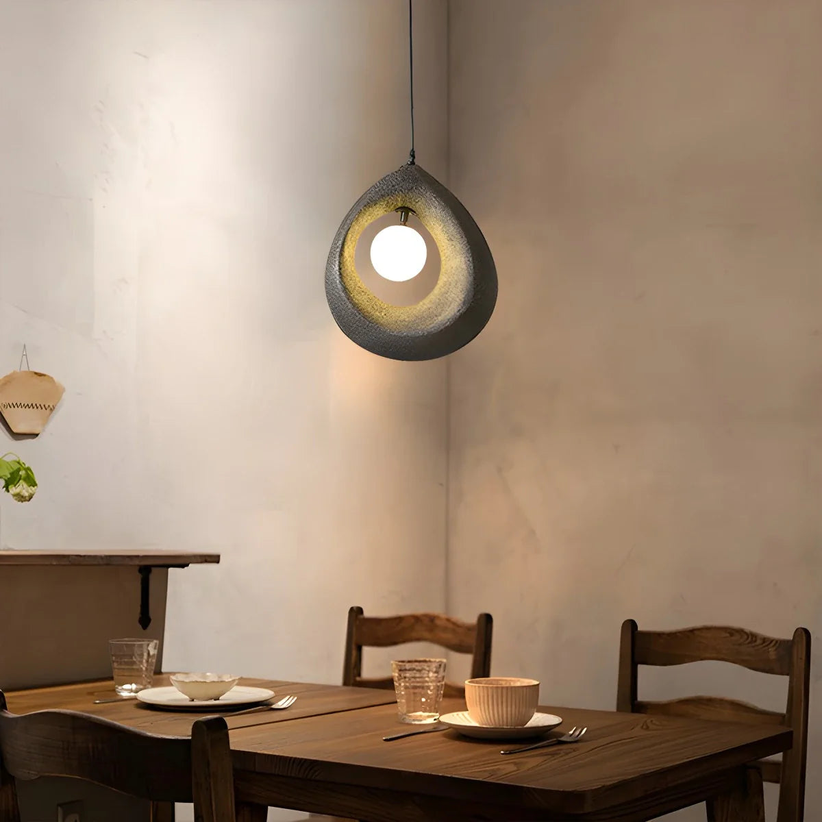 Feyran Circular Wabi Sabi Pendant Light Modern Lighting