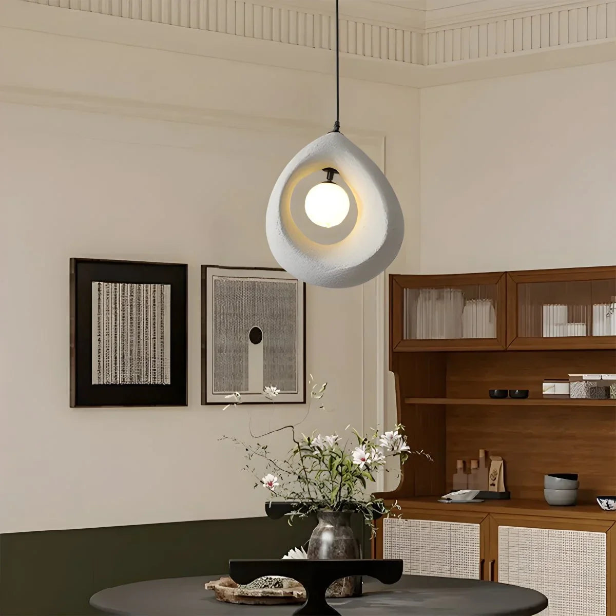 Feyran Circular Wabi Sabi Pendant Light Modern Lighting