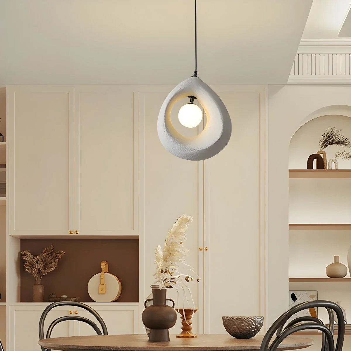 Feyran Circular Wabi Sabi Pendant Light Modern Lighting