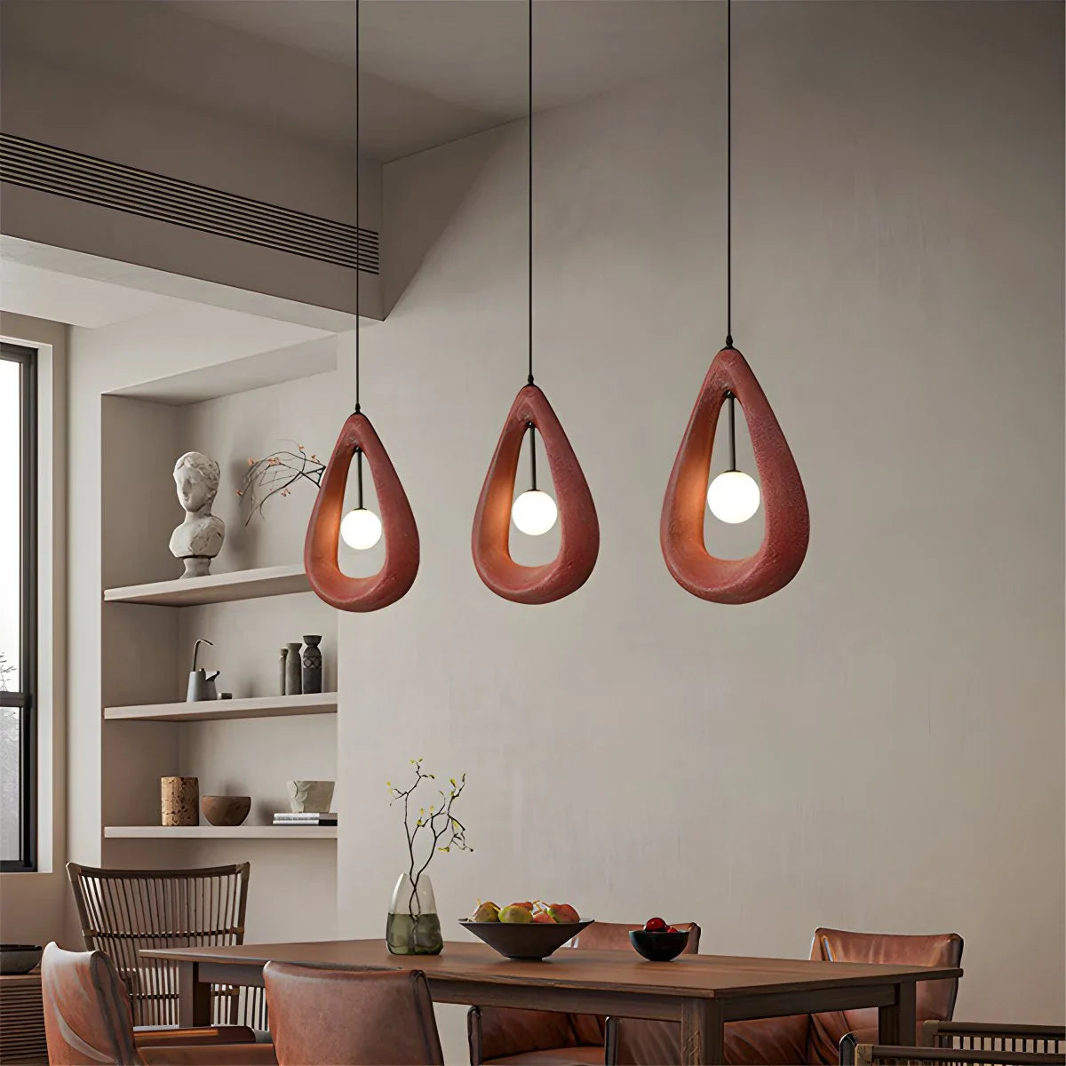 Feyran Contemporary Creative Teardrop Orb Pendant Light